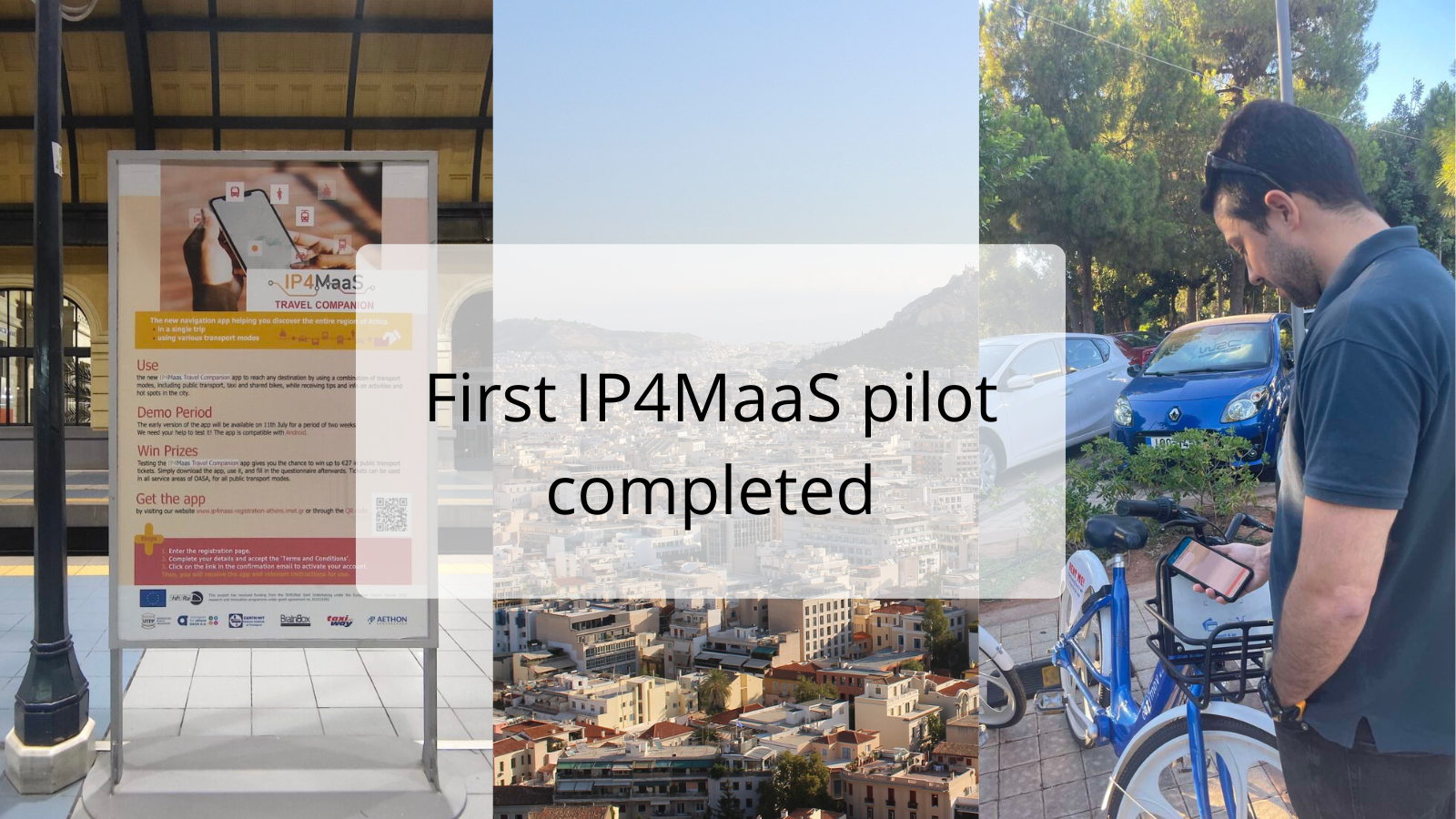 IP4MaaS pilot in Athens provides first insights on MaaS application