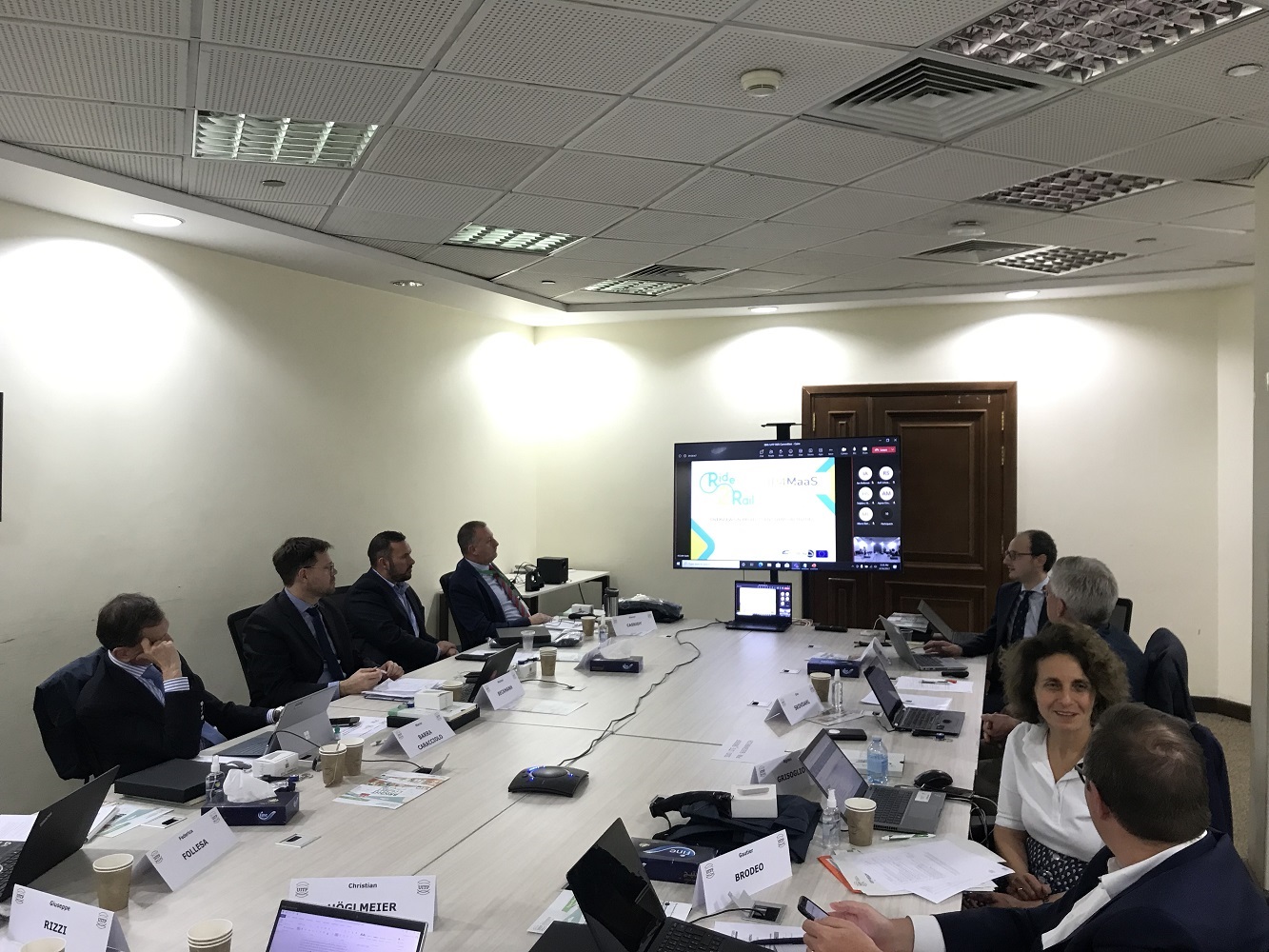 IP4MaaS presented at UITP RSR Committee in Cairo